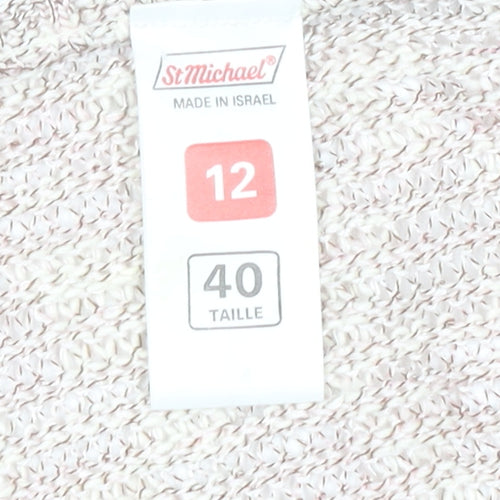 St Michael Women's Beige Jumper Size 12