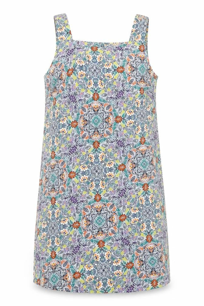 Front view of New Look Women's Multicoloured Floral Dress, size 12
