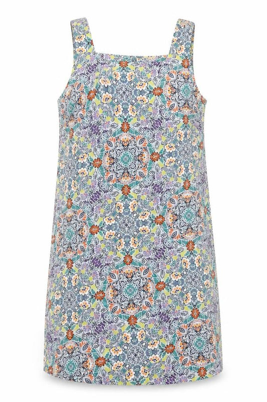Front view of New Look Women's Multicoloured Floral Dress, size 12