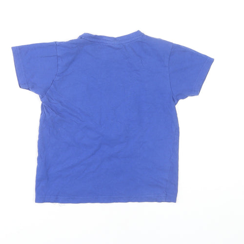 Texmania Boys Blue Sonic Graphic T-Shirt 8 Years
