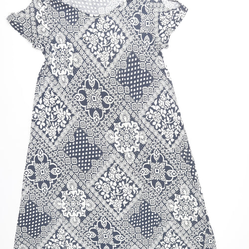 Debenhams Geometric Print Casual Dress Size 18