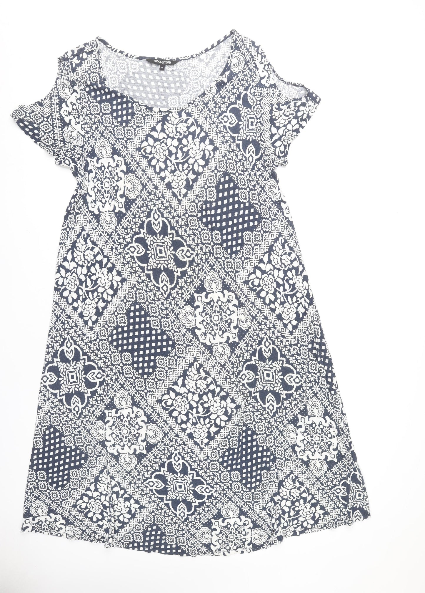 Debenhams Geometric Print Casual Dress Size 18