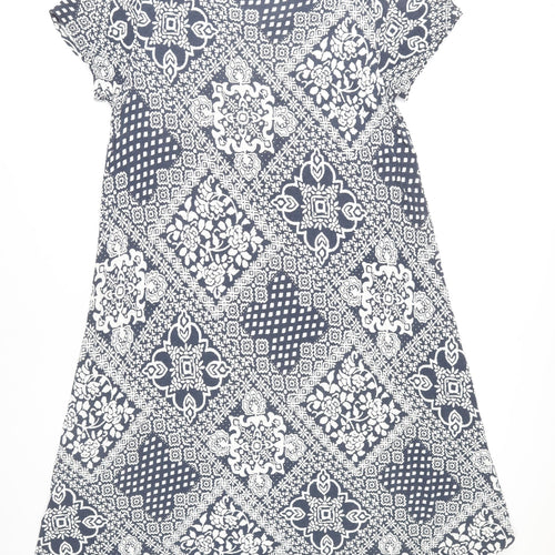 Debenhams Geometric Print Casual Dress Size 18