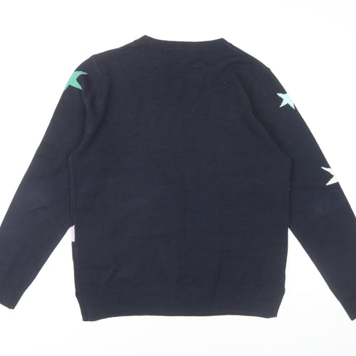 Marks and Spencer Women's Star Jumper UK 12 Multicoloured