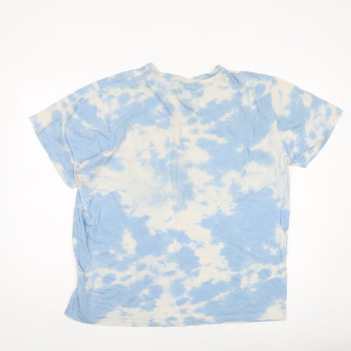Stranger Things Men's XL Blue Graphic T-Shirt