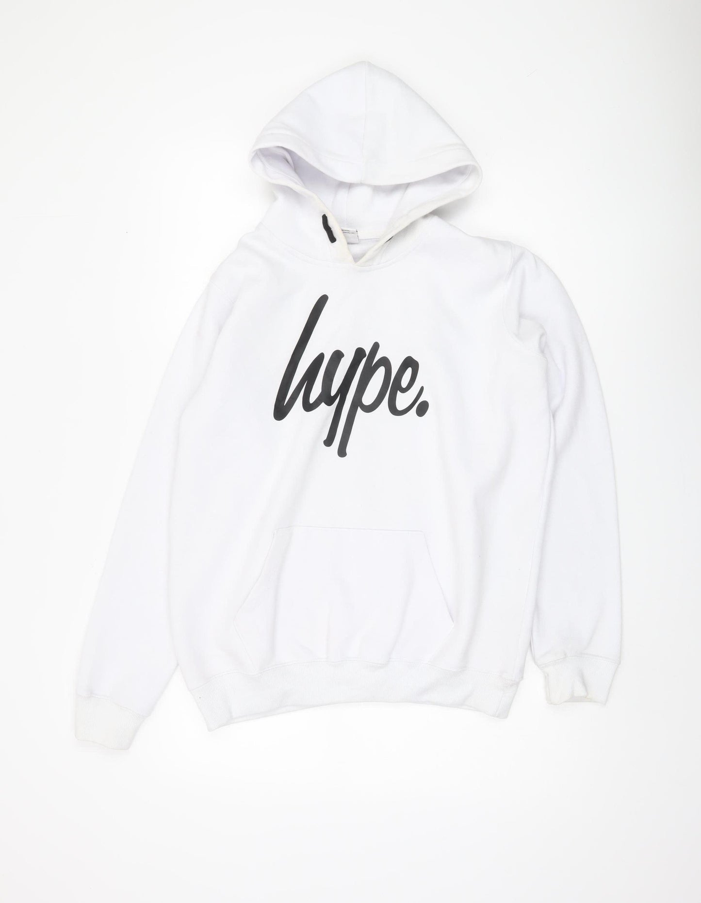 Hype Boys White Pullover Hoodie Size 16 Years