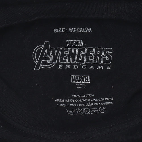 Marvel Avengers Endgame Men's Black Medium T-Shirt