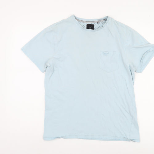 Essential Threadbare Men's Blue Medium T-Shirt
