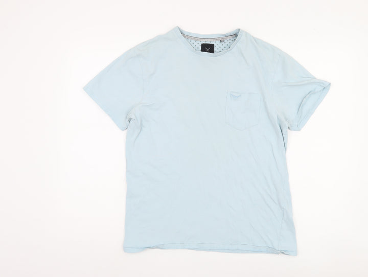 Essential Threadbare Men's Blue Medium T-Shirt