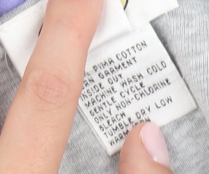 Talbots Women's Large Multicoloured Striped Cotton Top