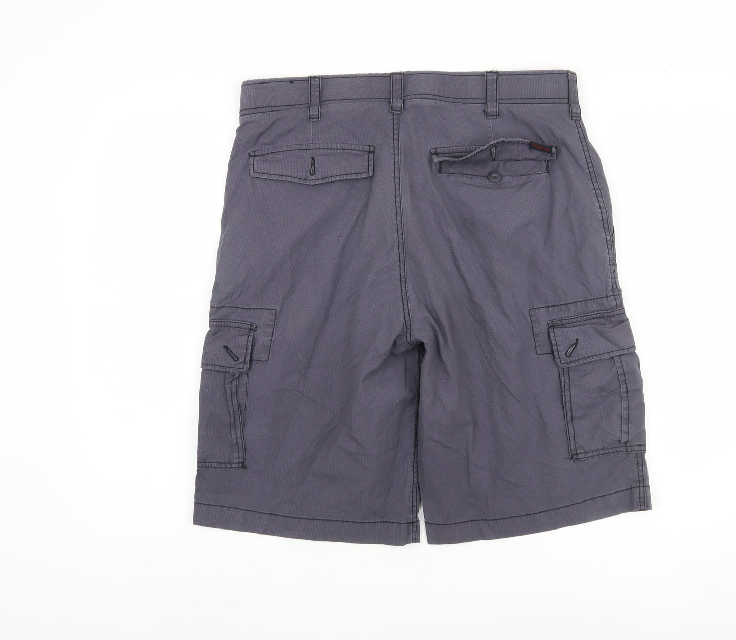 Weir First Men's Grey Cargo Shorts Size 32 with Pockets