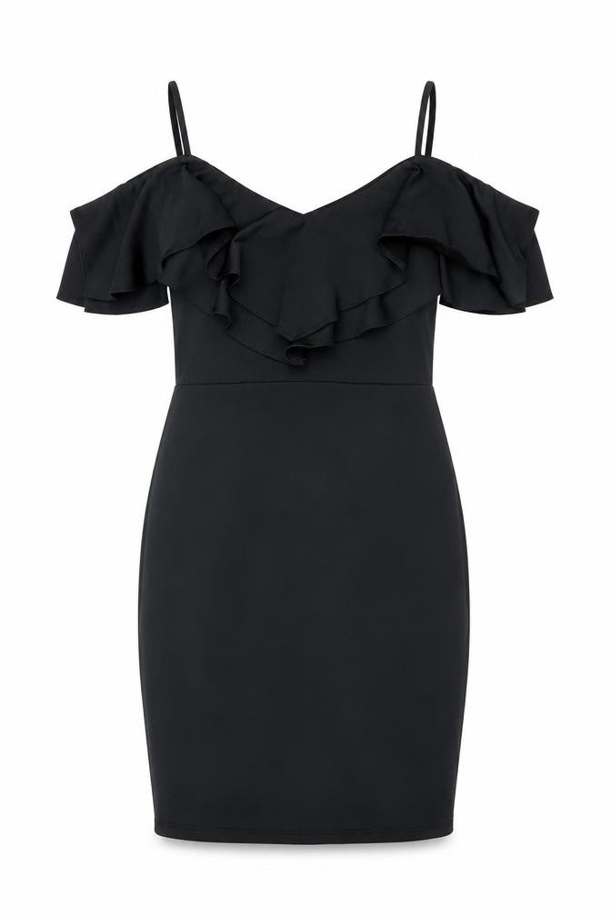 Miss Selfridge Women's Black Bodycon Dress Size 10