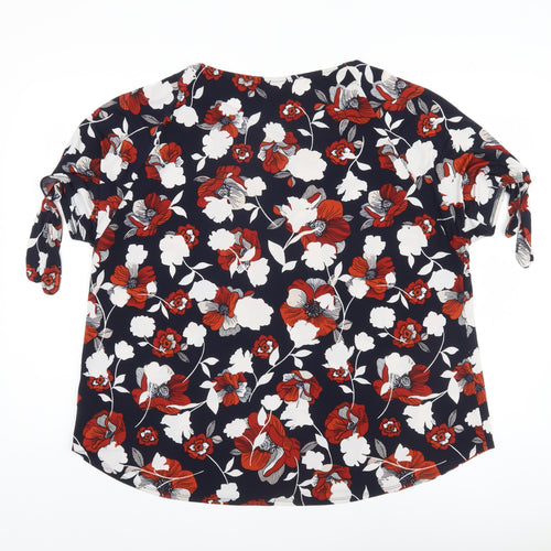 Debenhams Women's Multicoloured Floral Blouse Size 20