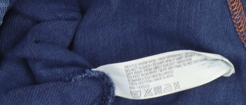 FatFace Men's Blue Polo Shirt L Short Sleeve Casual