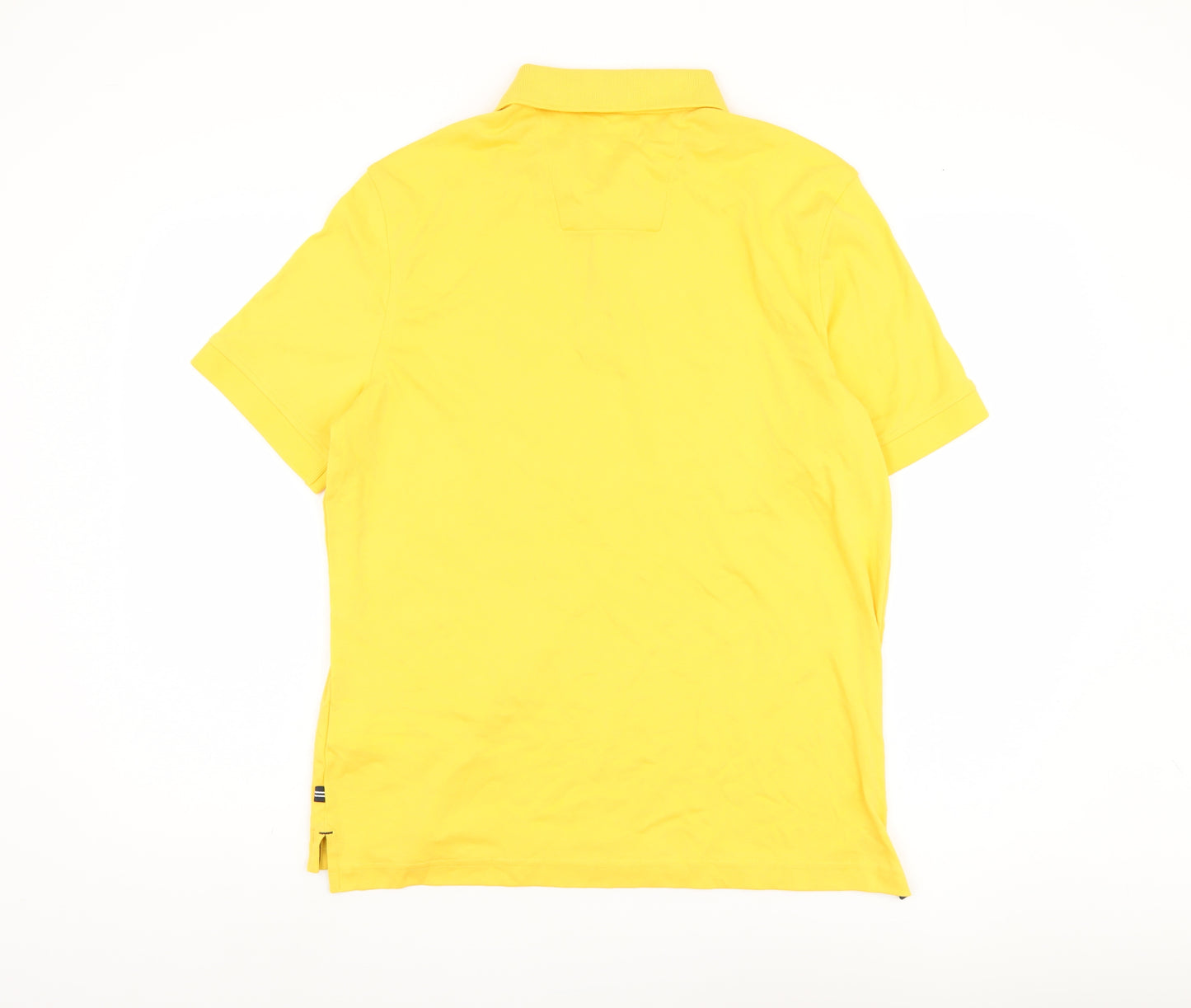 Nautica Men's Yellow Polo Shirt Short Sleeve M