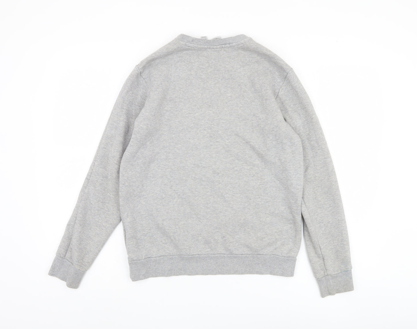 Adidas Unisex Kids Grey Pullover Sweatshirt 13-14 Years