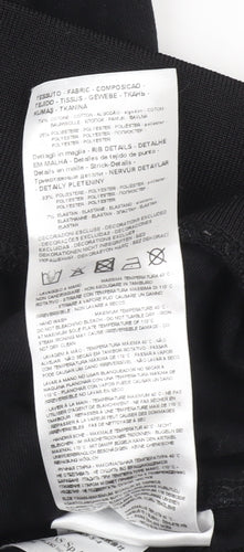 Armani Exchange Boys Black XS Graphic Crew Neck Sweatshirt