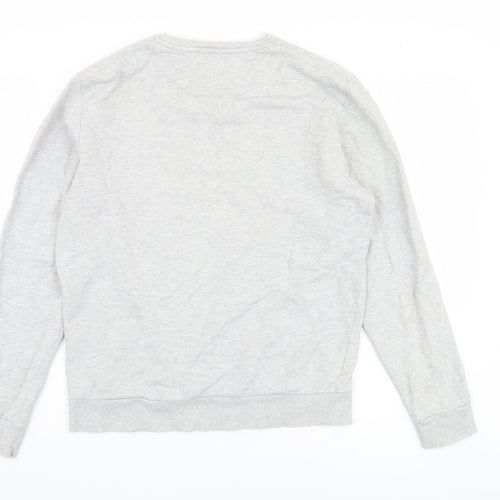 Lyle & Scott Men's Grey Medium Pullover Sweatshirt