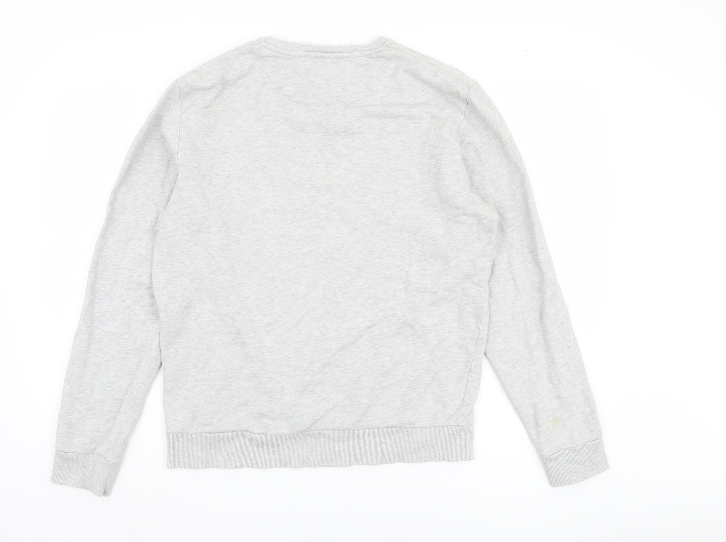 Lyle & Scott Men's Grey Medium Pullover Sweatshirt