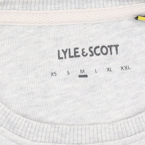 Lyle & Scott Men's Grey Medium Pullover Sweatshirt