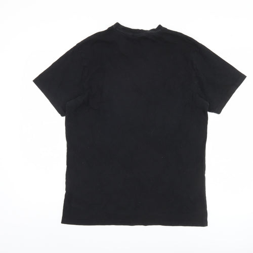 Fila Men's Black Sport T-Shirt S Short Sleeve