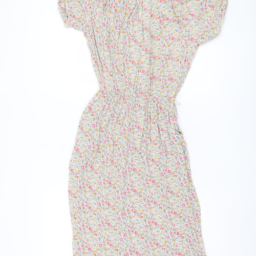 Richards Women's Multicoloured Floral A-Line Dress Size 10