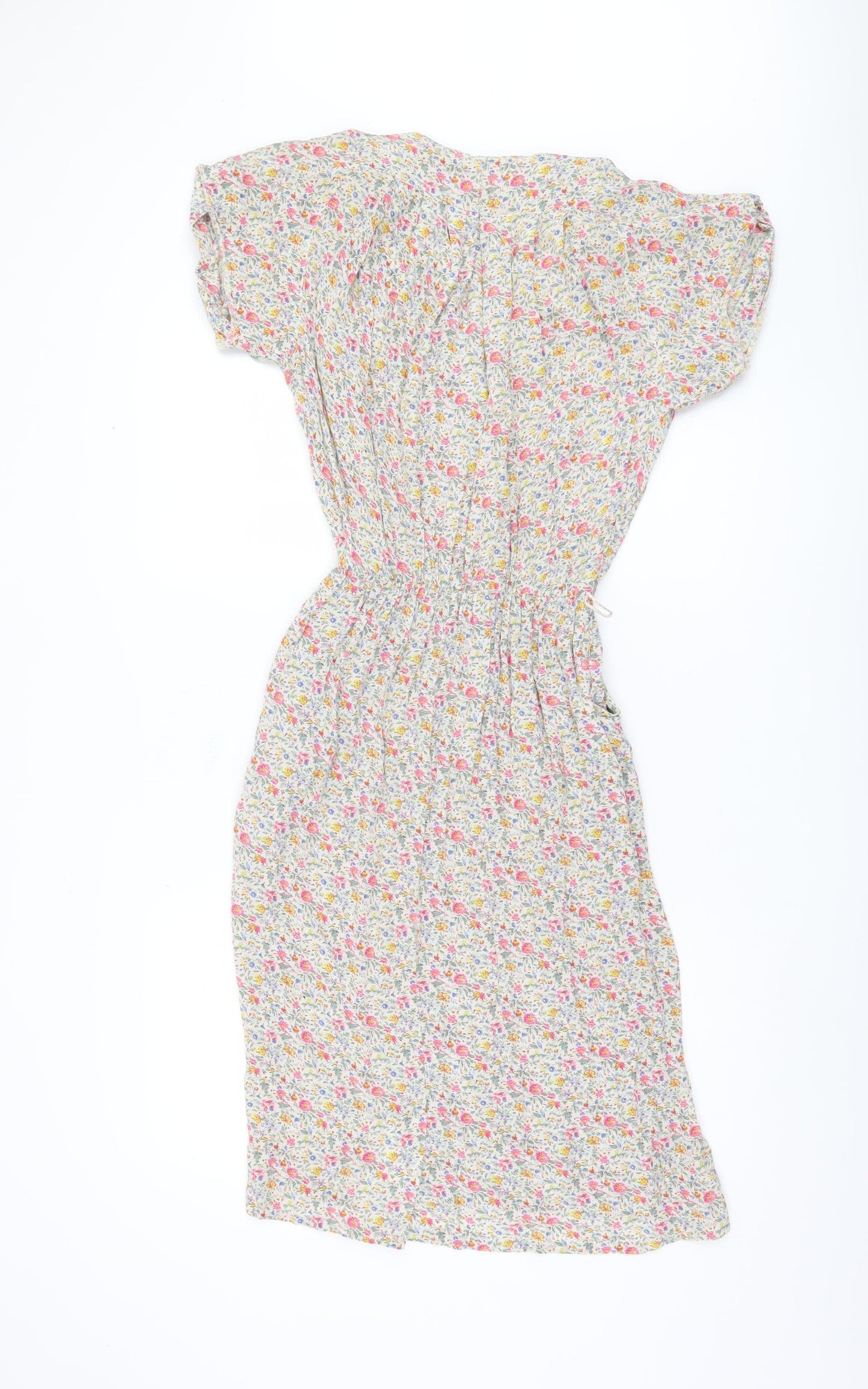 Richards Women's Multicoloured Floral A-Line Dress Size 10