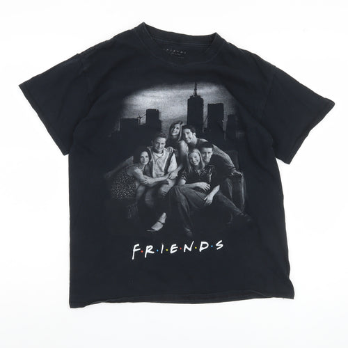 Friends TV Series Men's Black Medium T-Shirt
