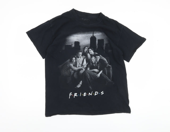 Friends TV Series Men's Black Medium T-Shirt