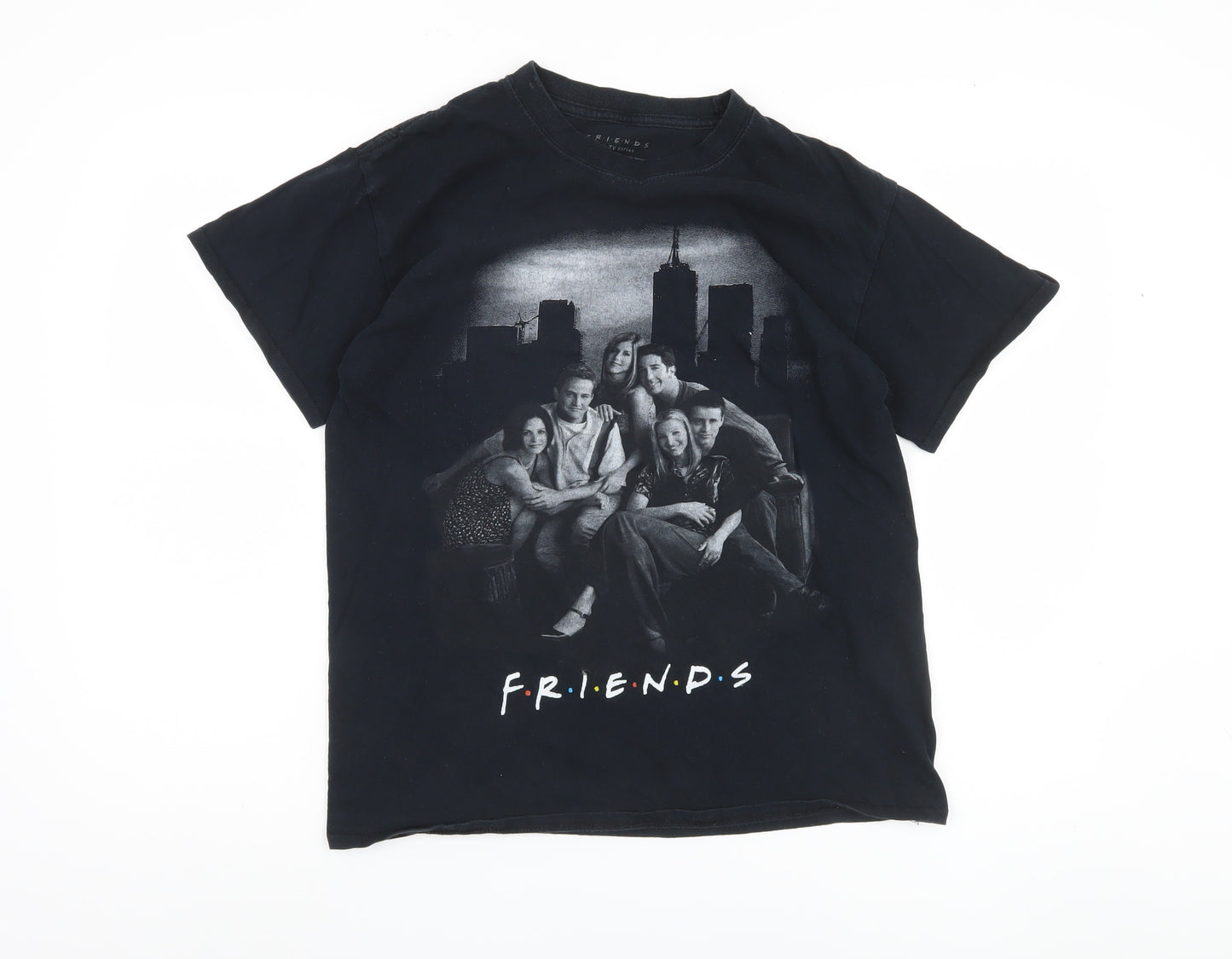 Friends TV Series Men's Black Medium T-Shirt