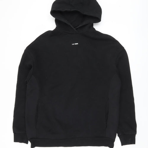 MP Men's Black Pullover Hoodie, XS, Fleece, Hooded