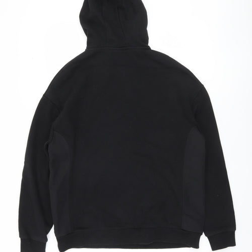 MP Men's Black Pullover Hoodie, XS, Fleece, Hooded