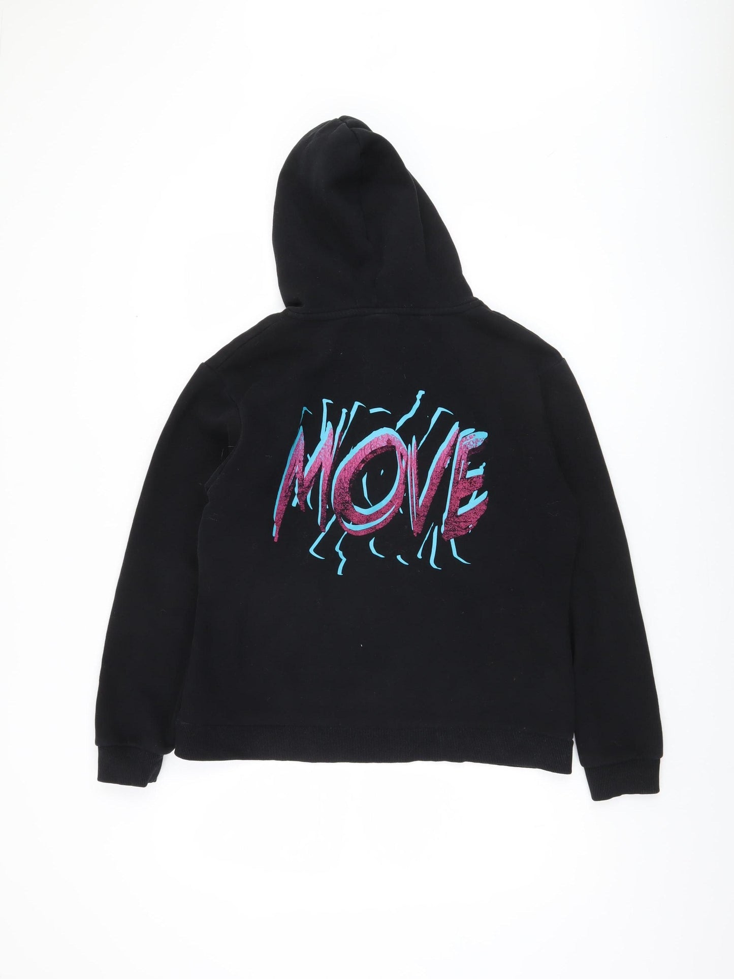MP Unisex Black Pullover Hoodie - Size S, Logo & Graphic