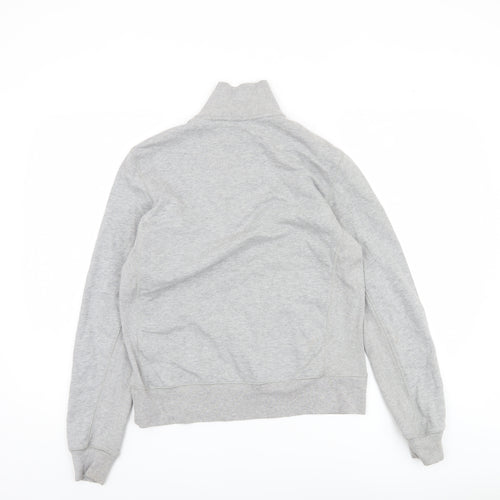 Tommy Hilfiger Grey Sweatshirt Unisex S Casual