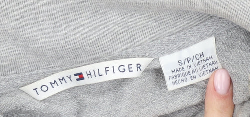 Tommy Hilfiger Grey Sweatshirt Unisex S Casual