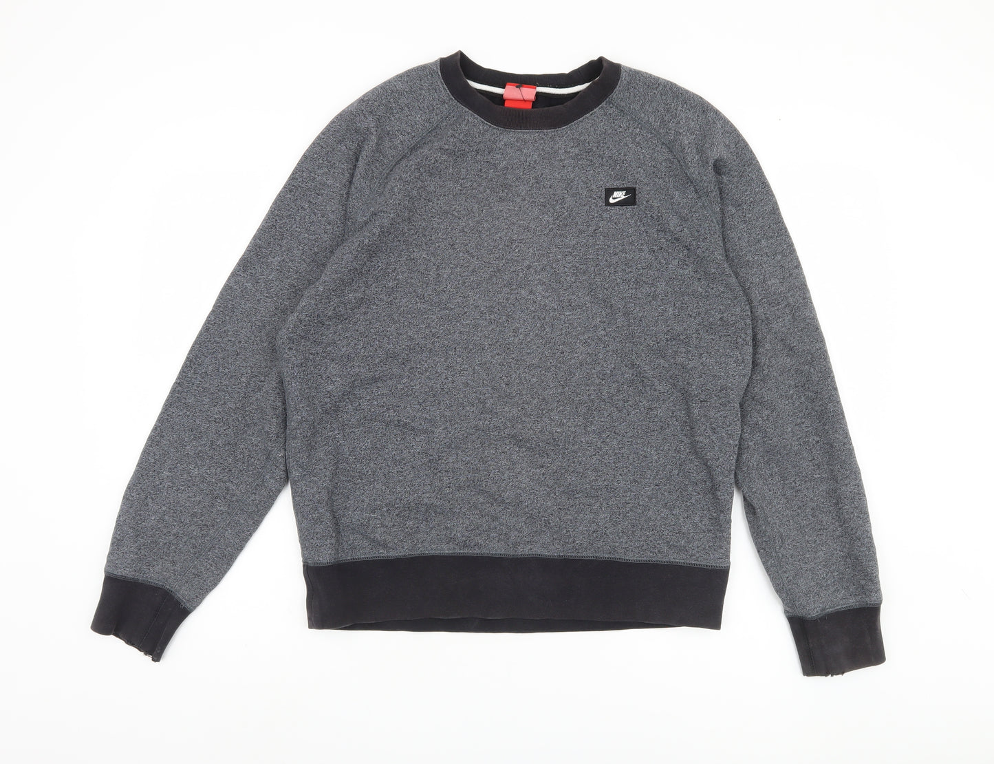 Nike Men's Grey Pullover Sweatshirt M