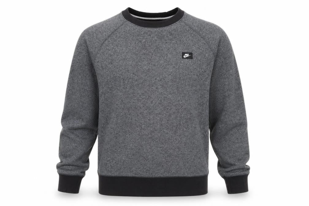 Nike Men's Grey Pullover Sweatshirt M