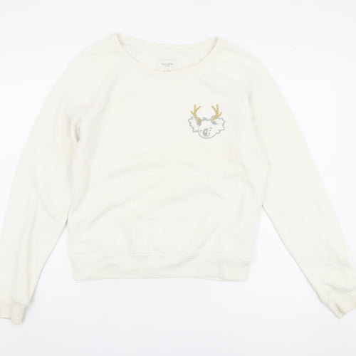 Gilly Hicks Women’s Ivory Pullover Sweatshirt S