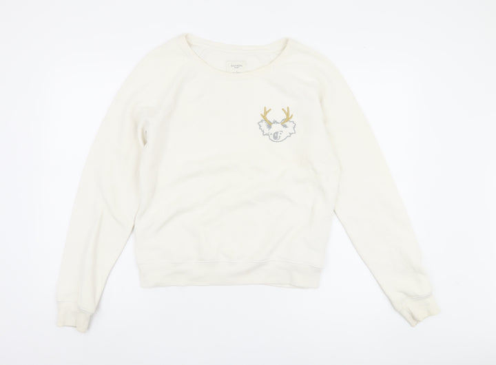 Gilly Hicks Women’s Ivory Pullover Sweatshirt S