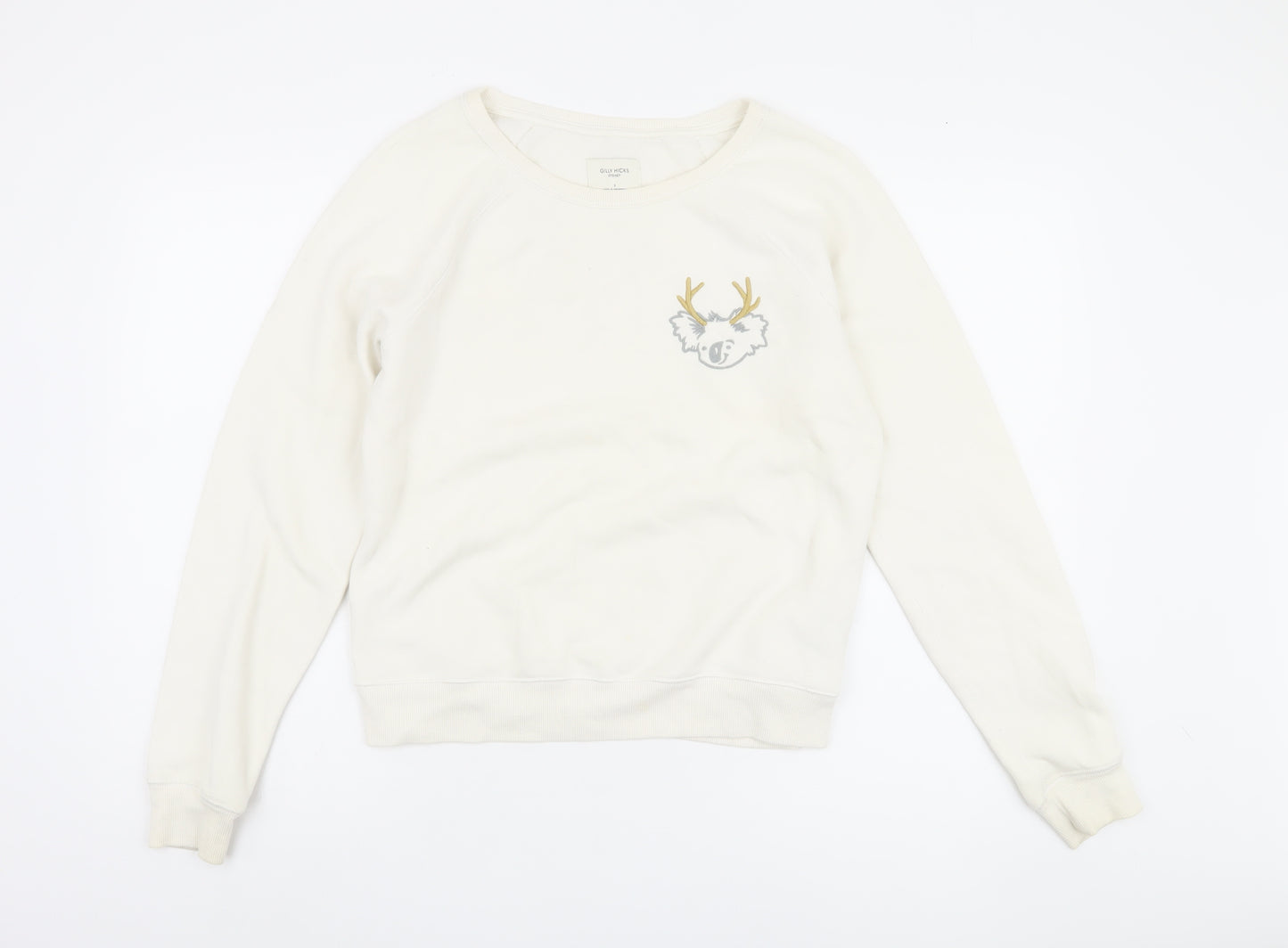 Gilly Hicks Women’s Ivory Pullover Sweatshirt S