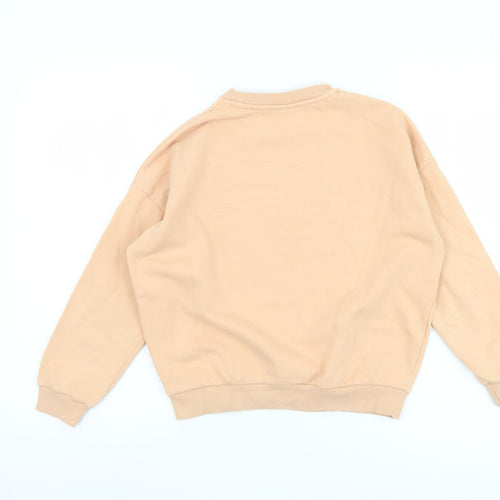 Disney Girls Beige Minnie Mouse Sweatshirt 9-10 Years
