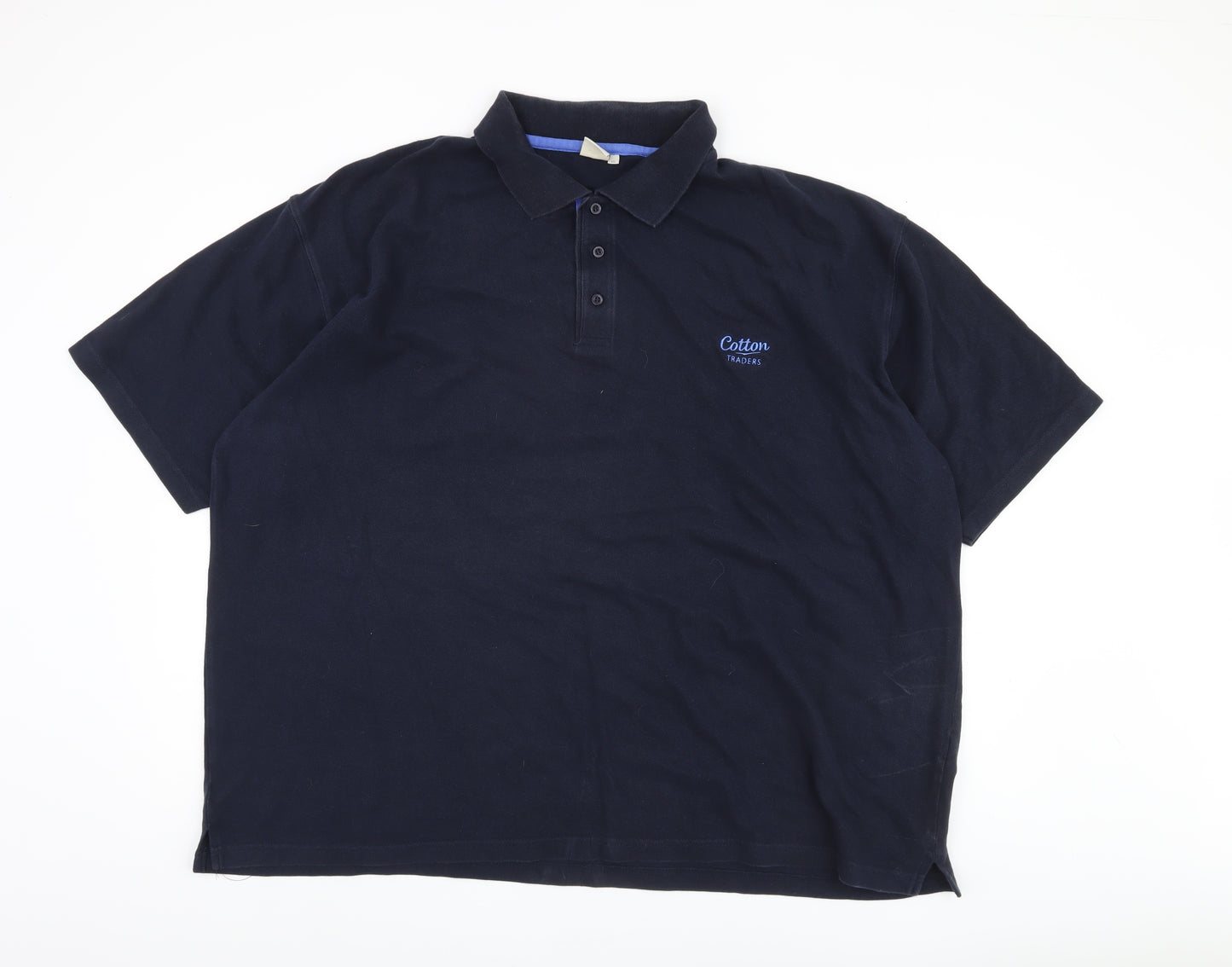 Cotton Traders Men's Blue 4XL Polo Shirt