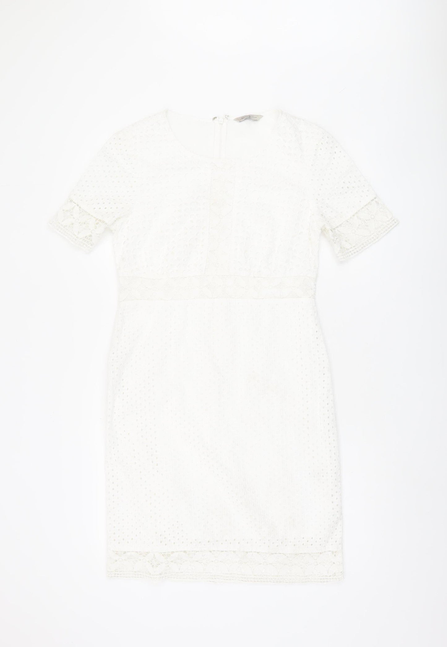 Marks and Spencer Ivory Sheath Dress - Size 8