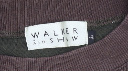 Walker and Shaw Men's Green Pullover Sweatshirt