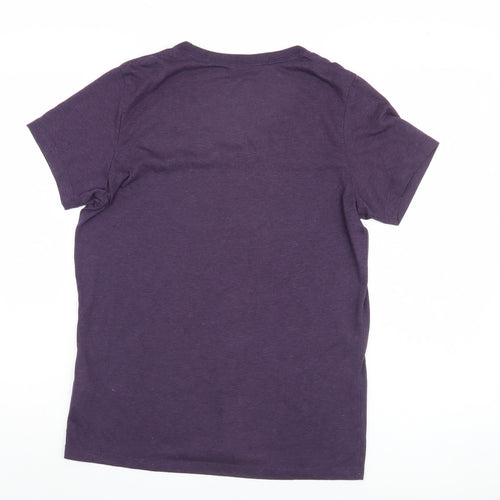 Nike Women's Purple Dri-Fit T-Shirt, Size M