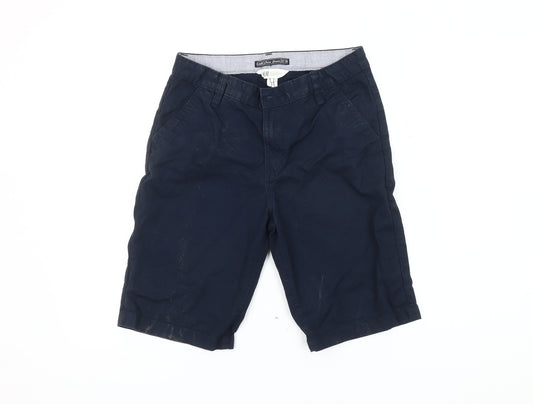 H&M Boys Blue Chino Shorts, Size 13 Years, Summer Casual