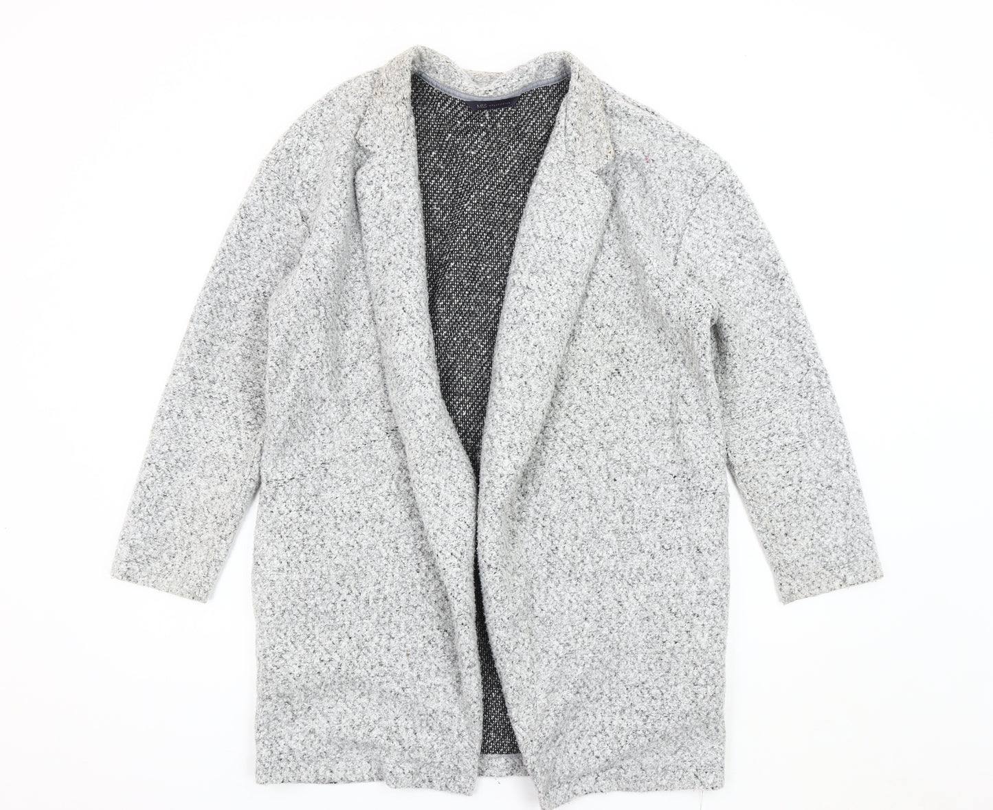 Marks and Spencer Women's Grey Long Sleeve Cardigan Size 12