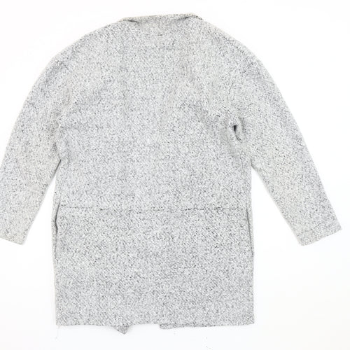 Marks and Spencer Women's Grey Long Sleeve Cardigan Size 12