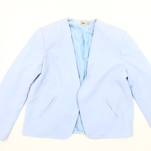 ASOS Women's Blue Blazer - Size 18, Regular Fit