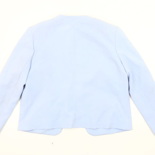 ASOS Women's Blue Blazer - Size 18, Regular Fit